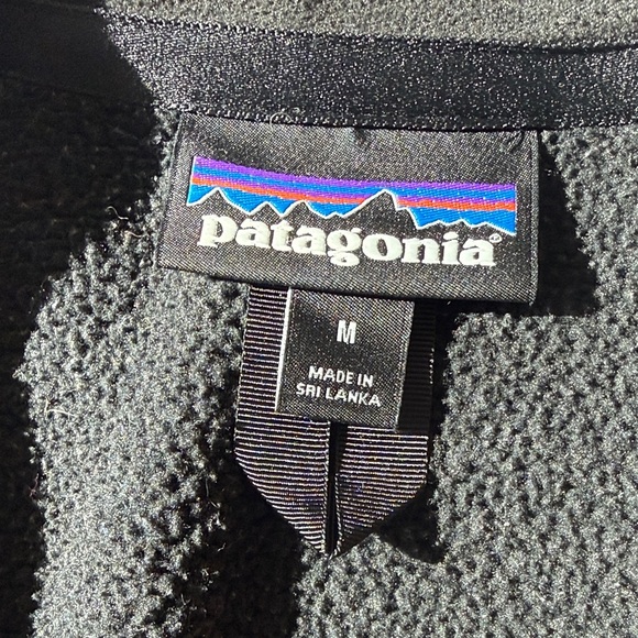 Patagonia Black Fleece Quarter-Zip Pullover - Picture 2 of 4